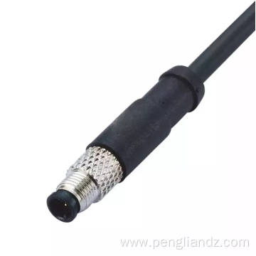 Fine cable electrical waterproof round molded cable